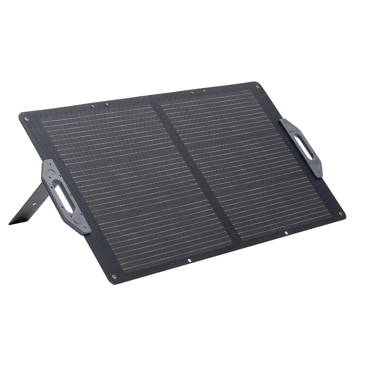 VEVOR 100 W salokāms saules panelis, augstas efektivitātes monokristālisks pārnēsājams lādētājs ar MC4, USB-A, USB-C un DC pieslēgvietām, IP65 ūdensizturīgs, paredzēts elektrostacijām, kempingam un pārgājieniem