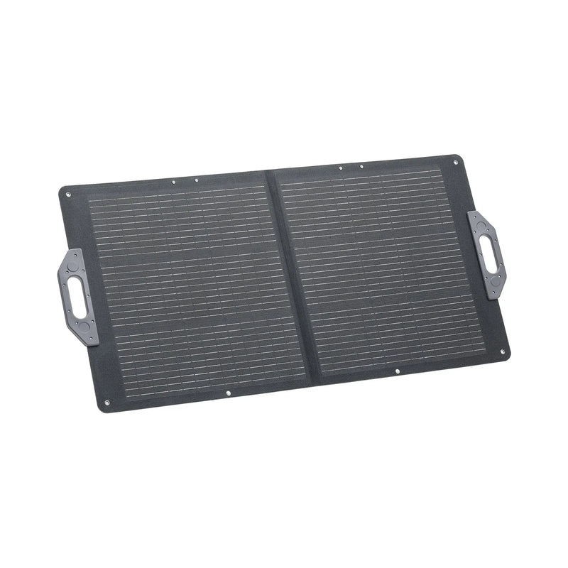 VEVOR 100 W salokāms saules panelis, augstas efektivitātes monokristālisks pārnēsājams lādētājs ar MC4, USB-A, USB-C un DC pieslēgvietām, IP65 ūdensizturīgs, paredzēts elektrostacijām, kempingam un pārgājieniem
