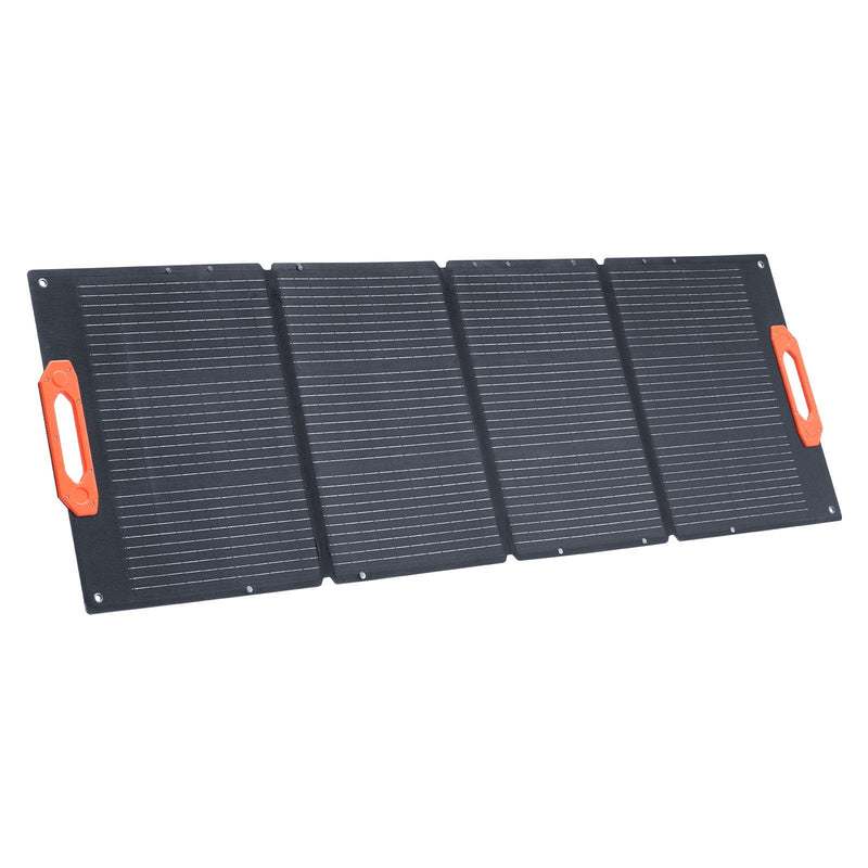 VEVOR salokāms monokristāliskais saules panelis 150 W ar 23 % efektivitāti, pārnēsājams ETFE saules paneļa lādētājs ar MC4 izeju, Type-C, QC3.0 USB un DC pieslēgvietām, IP67 ūdensizturīgs, paredzēts elektroenerģijas stacijām, kempingam un pārgājieniem