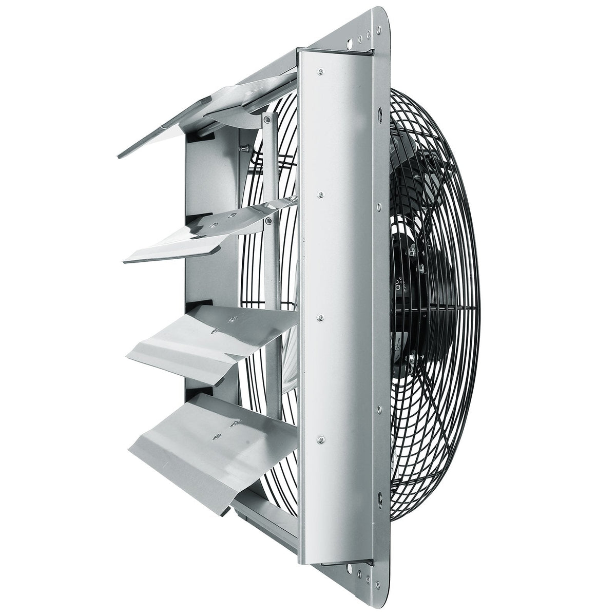 VEVOR žalūziju izplūdes ventilators – 406 mm sienas stiprināms darbnīcas ventilators, 1506 CFM, AC