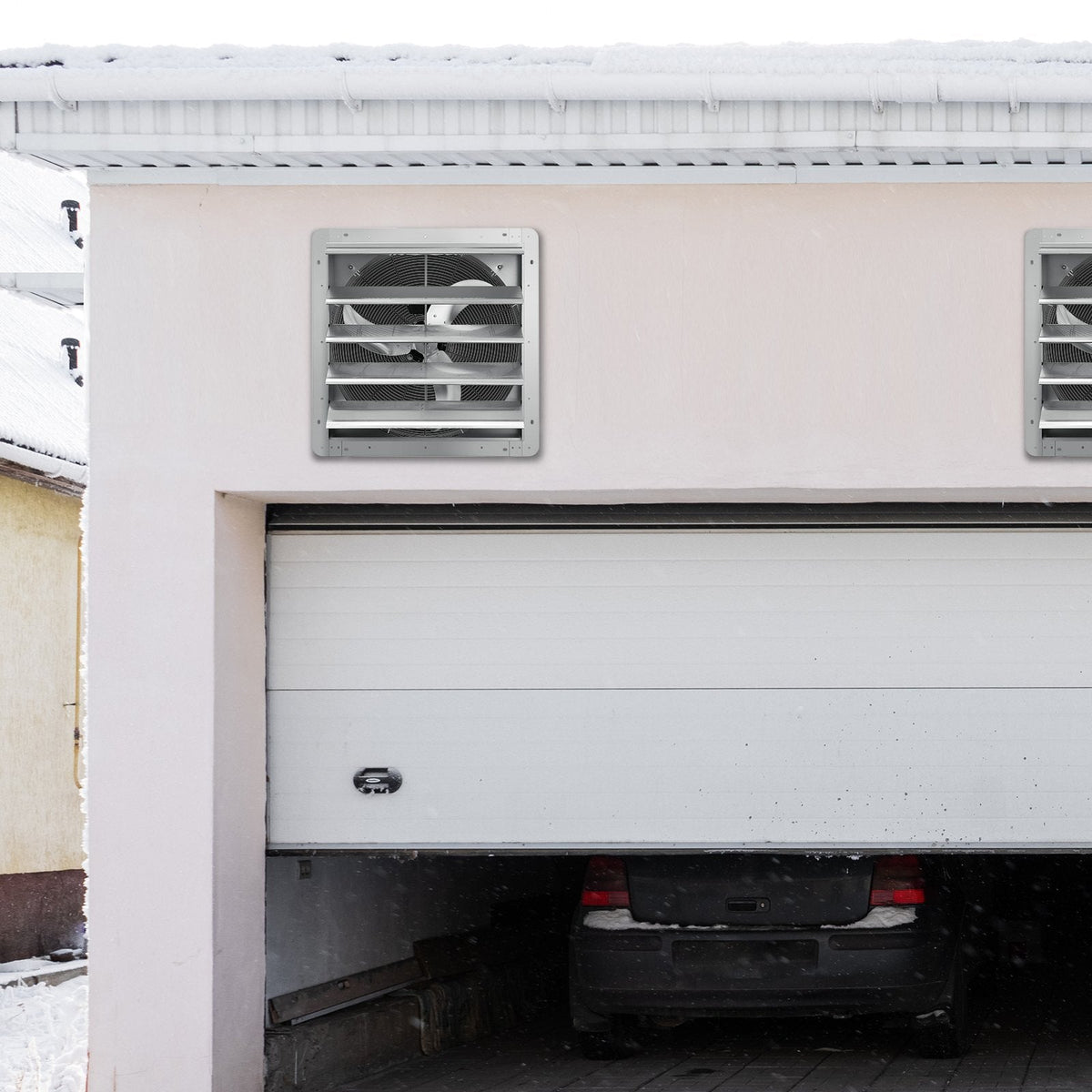 VEVOR žalūziju izplūdes ventilators, sienas montāžas, 610 mm, 4919 m³/h, AC motors