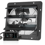 VEVOR žalūziju izplūdes ventilators, sienas montāžas, 305 mm, tālvadības pults, EC motors