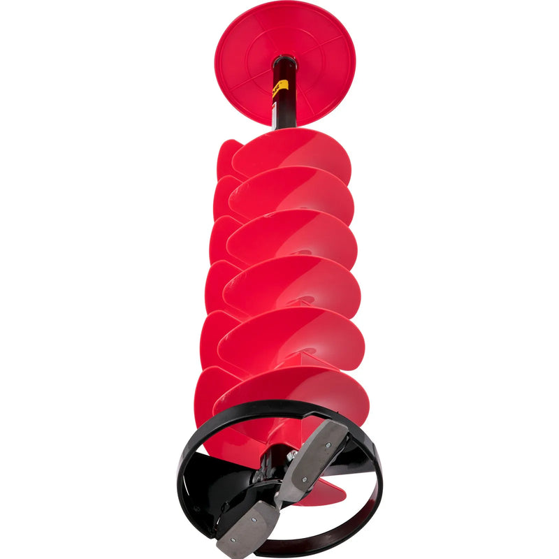 VEVOR ledus urbja gliemežurbis, 203 mm diametra neilona ledus urbis, 991 mm garš urbja kāts ar 300 mm pagarinājuma stieni, urbja adapteri, augšējo plati un asmens aizsargu, piemērots zemledus makšķerēšanai un ledus urbšanai