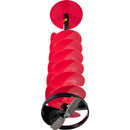 VEVOR ledus urbja gliemežurbis, 203 mm diametra neilona ledus urbis, 991 mm garš urbja kāts ar 300 mm pagarinājuma stieni, urbja adapteri, augšējo plati un asmens aizsargu, piemērots zemledus makšķerēšanai un ledus urbšanai