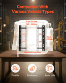 VEVOR universāls iekrāvēja sēdeklis, traktora sēdeklis ar regulējamu atzveltni, roku balstiem, galvas balstu un drošības jostu, drošs sēdeklis ar mikro slēdzi, ergonomisks zāles pļāvēja sēdeklis mini iekrāvējam un buldozeram