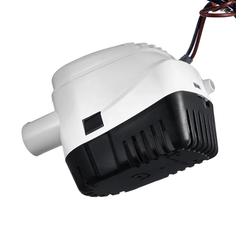 VEVOR 12 V automātisks iegremdējams laivas bilžas ūdens sūknis ar pludiņa slēdzi, caurplūdums 69 l/min, izplūdes diametrs 29 mm, piemērots laivām, dīķiem, baseiniem un pagrabiem