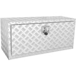 VEVOR alumīnija zemkorpusa instrumentu kaste 91 × 36 × 41 cm – ūdensizturīga, ar T-veida rokturi, slēdzama, piemērota kravas automašīnām, furgoniem un piekabēm