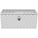 VEVOR alumīnija zemkorpusa instrumentu kaste 91 × 36 × 41 cm – ūdensizturīga, ar T-veida rokturi, slēdzama, piemērota kravas automašīnām, furgoniem un piekabēm