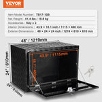 VEVOR alumīnija apakšējā instrumentu kaste 1219 × 610 × 610 mm