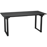 COUGAR E-GRAV 160 elektriski regulējams spēļu galds, 1600 × 750 mm, 120 kg nestspēja, melns