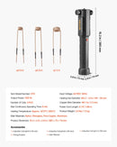 VEVOR indukcijas sildītājs skrūvju atskrūvēšanai, 1100 W, 230 V, rokas indukcijas instruments rūsējušu skrūvju un uzgriežņu atbrīvošanai, komplektā ar 3 spolēm, piemērots auto darbnīcām un remontam