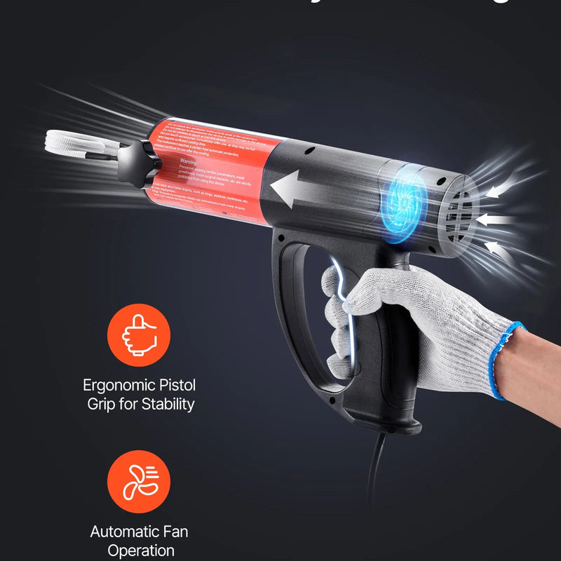 Индукционный нагреватель VEVOR для откручивания гаек и болтов, 1500 Вт, 230 В, ручной индукционный нагреватель с набором из 8 катушек и коробкой для хранения, для удаления заржавевших гаек и болтов при ремонте автомобиля