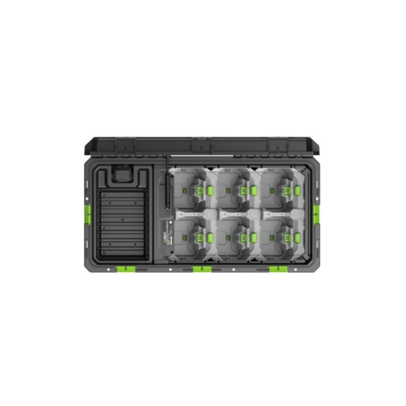 EGO Power+ CHU6000E Multi lādētāja kaste ar lādētāju EGO CHU6000E