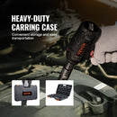 Набор ударных гайковертов VEVOR 12,7 мм, 33 шт, SAE 9,5 мм - 25,4 мм и метрические 10-24 мм, 6-гранная легированная сталь Cr-V для авторемонта, легко читаемая маркировка размеров, прочная конструкция, коробка для хранения