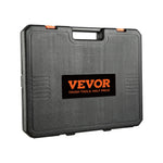 VEVOR 12,7 mm triecienuzgaļu komplekts (ES mērvienībās), 65 gabali, SAE 9,5–31,8 mm un metriskie 10–24 mm, 6-stūru Cr-V sakausējuma tērauds auto remontam, izturīga konstrukcija, viegli salasāmi marķējumi, uzglabāšanas koferis