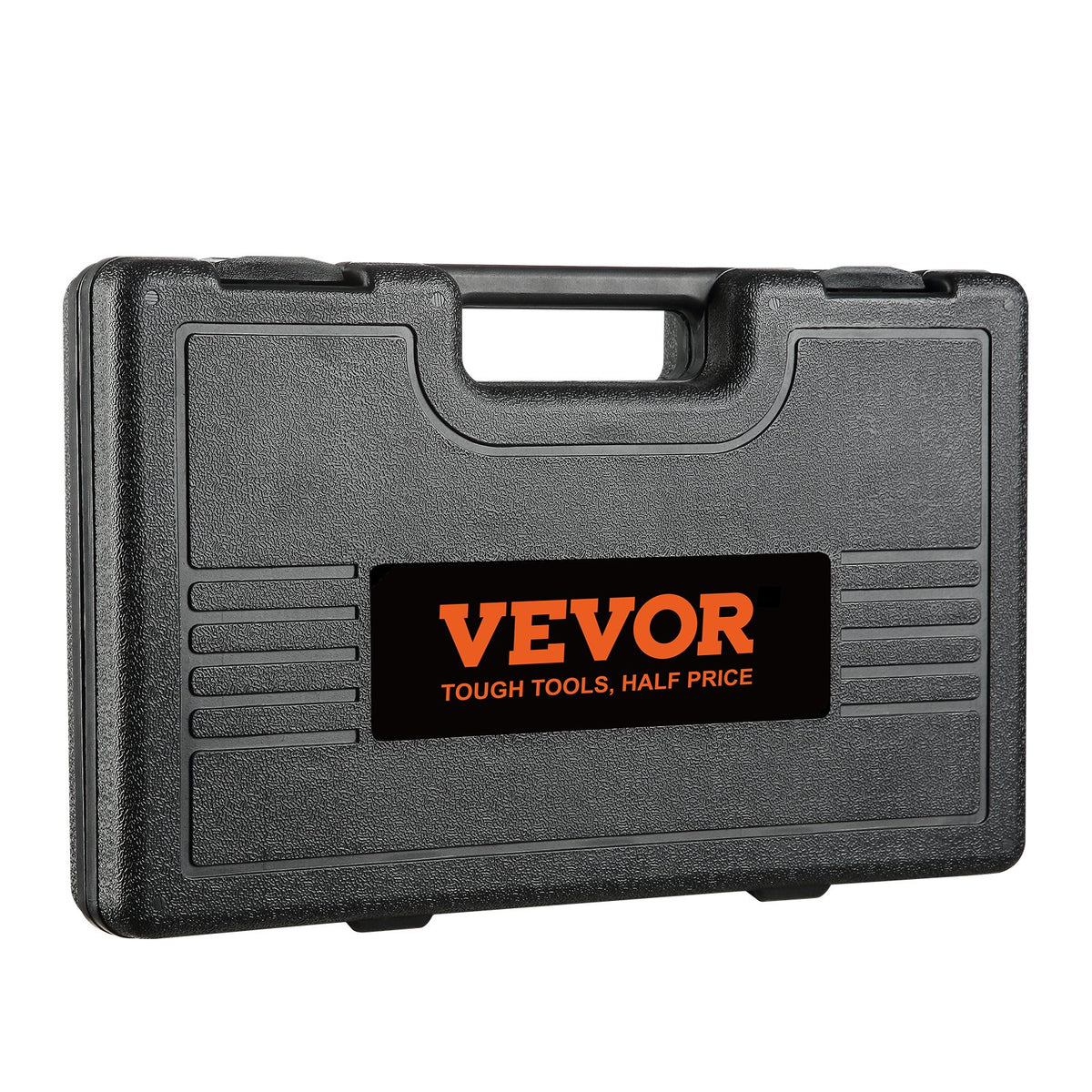 VEVOR 9,5 mm drive löögimuhvide komplekt 48 tk SAE (8-22 mm), 6-punktiline Cr-V, pikendus, universaalühendus, elektritööriistade adapter, hoiukast