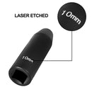 Набор ударных инструментов VEVOR 26 шт. с приводом 12,7 мм, 6 торцевых головок, 10-36 мм, легированная сталь CR-V, ящик для хранения