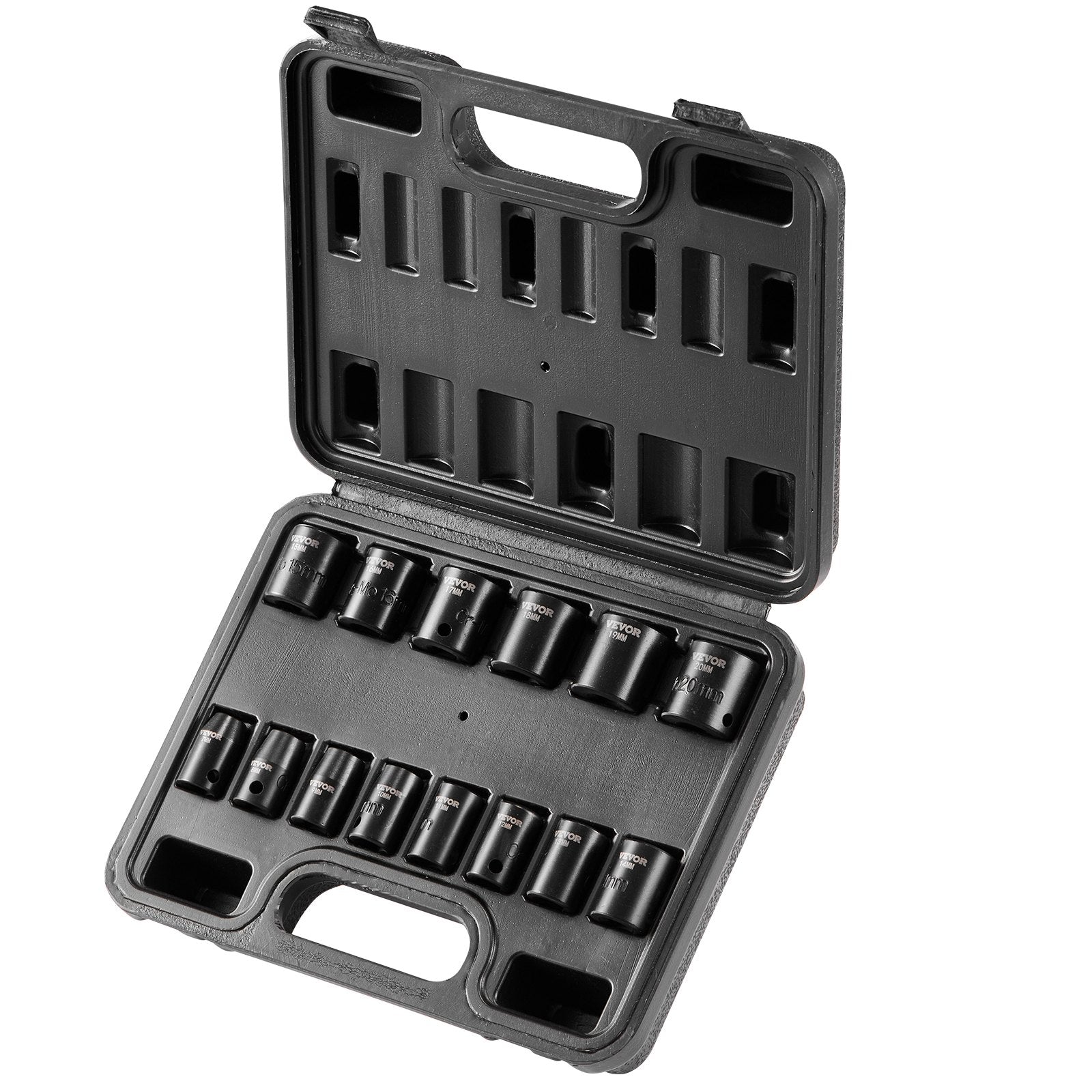 VEVOR löögiribade komplekt 14 tk 6-punktiline 9,5 mm ajamiga