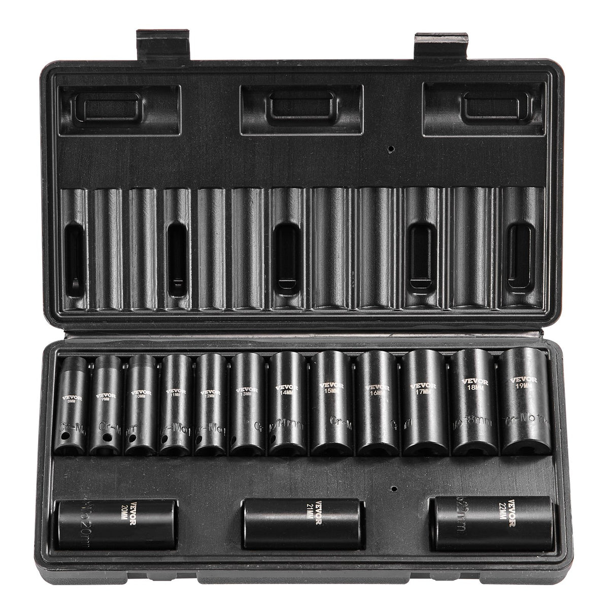 VEVOR löögiribade komplekt 15 tk 6-punktiline 9,5 mm ajamiga