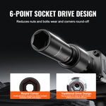 VEVOR löögiribade komplekt 15 tk 6-punktiline 9,5 mm ajamiga