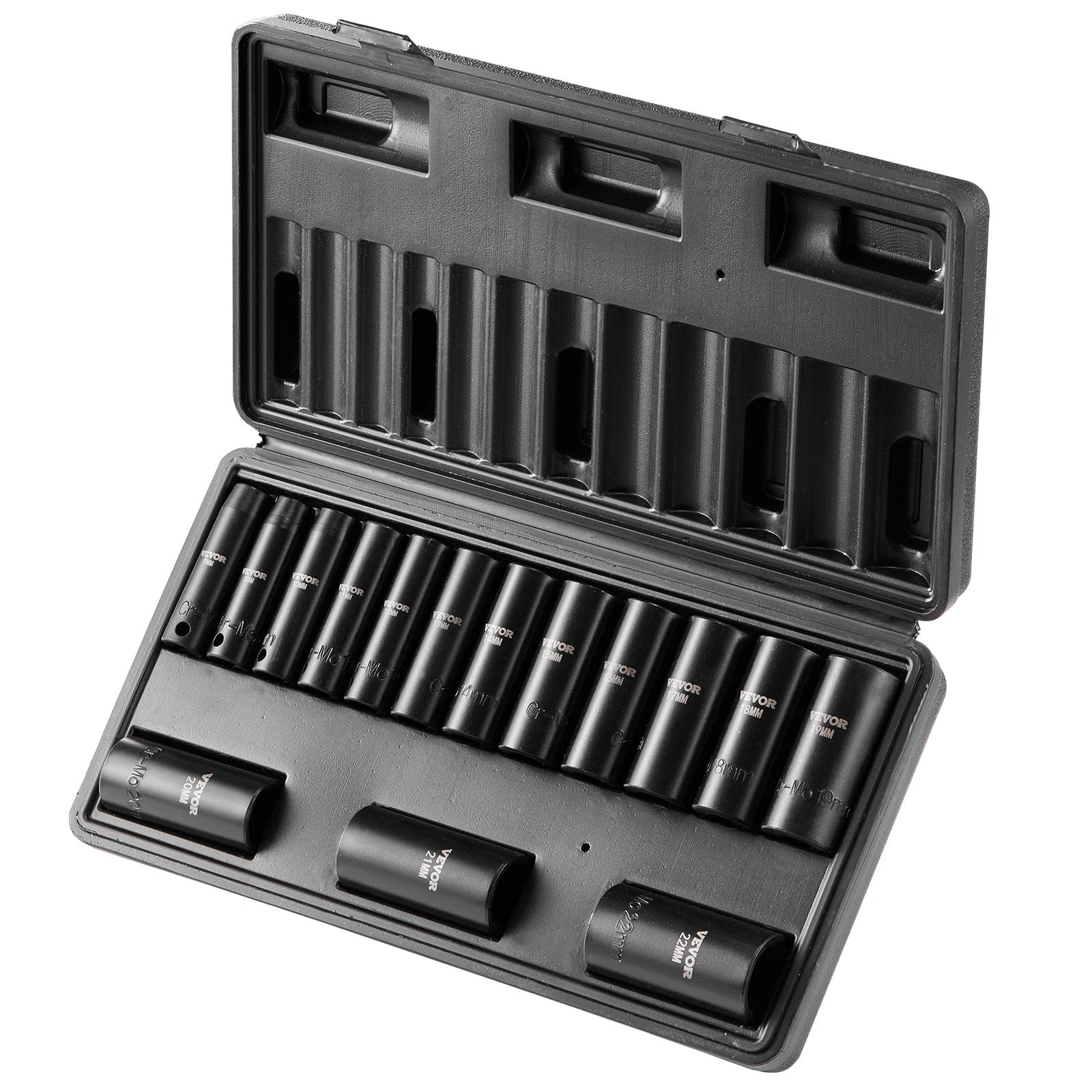VEVOR löögiribade komplekt 15 tk 6-punktiline 9,5 mm ajamiga