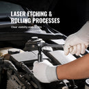 Набор ударных гайковертов VEVOR 14 шт, 6 шт, глубокий, 6,35 мм, 4-15 мм, Cr-Mo