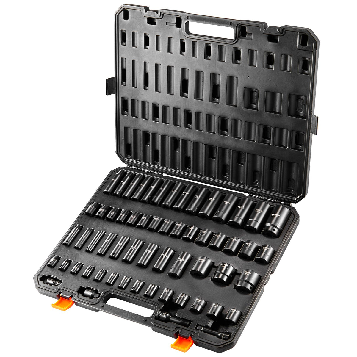 VEVOR Impact Strip Set 59 pcs 6-point 9,5 mm and 12,7 mm drive
