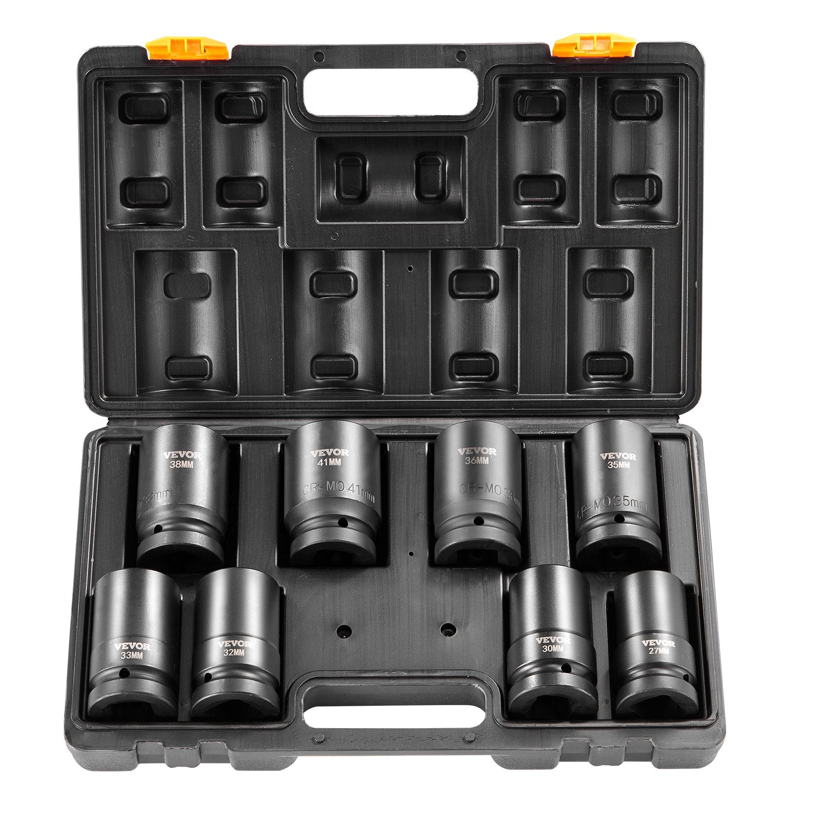 VEVOR Impact Strip Set 8 pcs 6-point 25,4 mm drive