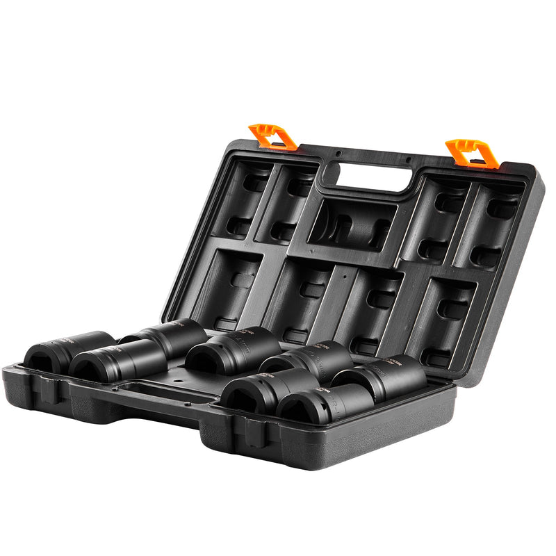 VEVOR trieciensloksņu komplekts 8 gab 6 punktu 25,4 mm piedziņa