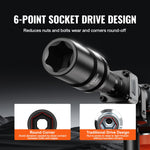 VEVOR löögiriba komplekt 8 tk 6-punktiline 25,4 mm ajamiga