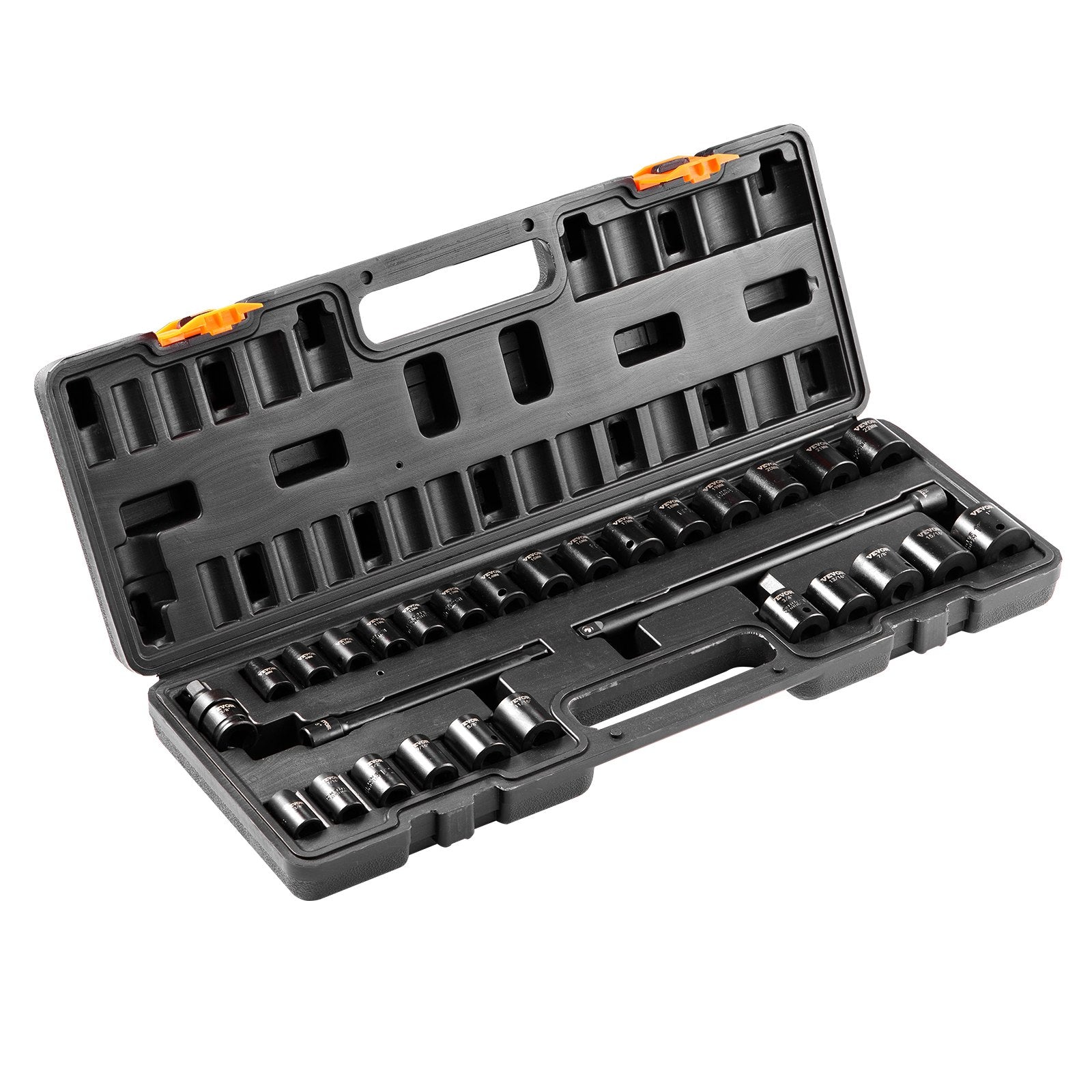VEVOR löögiribade komplekt 29 tk 6-punktiline 9,5 mm ajamiga