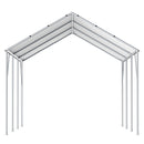 VEVOR 3 x 6 m automašīnas nojumes rezerves pārsegs, ūdensnecaurlaidīga un UV aizsargāta, vienkārša uzstādīšana ar 40 bumbiņu gumiju, balts (tikai augšējais vāks, rāmis nav iekļauts)