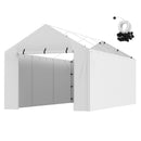 VEVOR canopy side cover, 6000 × 3000 mm, water- and UV-resistant, white, without top and frame