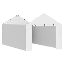 VEVOR canopy side cover, 6000 × 3000 mm, water- and UV-resistant, white, without top and frame