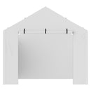 VEVOR canopy side cover, 6000 × 3000 mm, water- and UV-resistant, white, without top and frame
