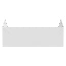 VEVOR canopy side cover, 6000 × 3000 mm, water- and UV-resistant, white, without top and frame