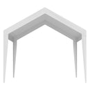 Навес VEVOR 6,10 × 3,04 м, водонепроницаемый, с защитой от УФ-излучения, с эластичными резиновыми зажимами, белый - только навес (без каркаса)