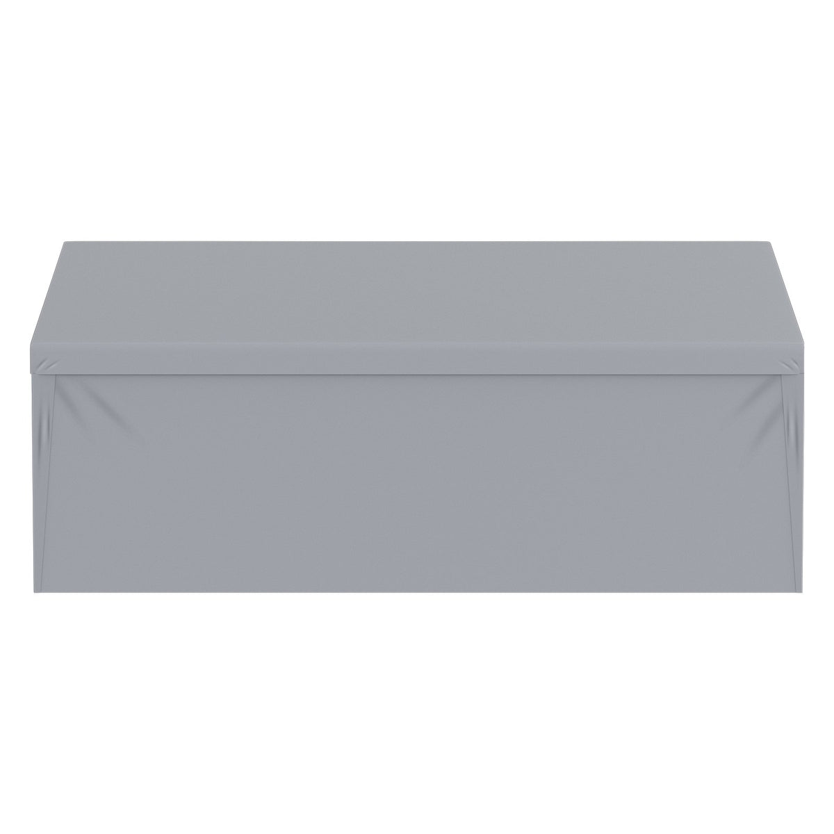 VEVOR Carport Replacement Cover Roof + Side Walls 6000 x 3000 mm, garage tents, waterproof and UV protected, easy to install with ball rubbers, white (frame not included)
