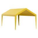 Навес VEVOR 3,05 × 6,10 м, водонепроницаемый, с УФ-защитой, с резиновыми зажимами, бежевый - только навес (без каркаса)