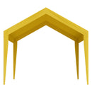 Навес VEVOR 3,05 × 6,10 м, водонепроницаемый, с УФ-защитой, с резиновыми зажимами, бежевый - только навес (без каркаса)