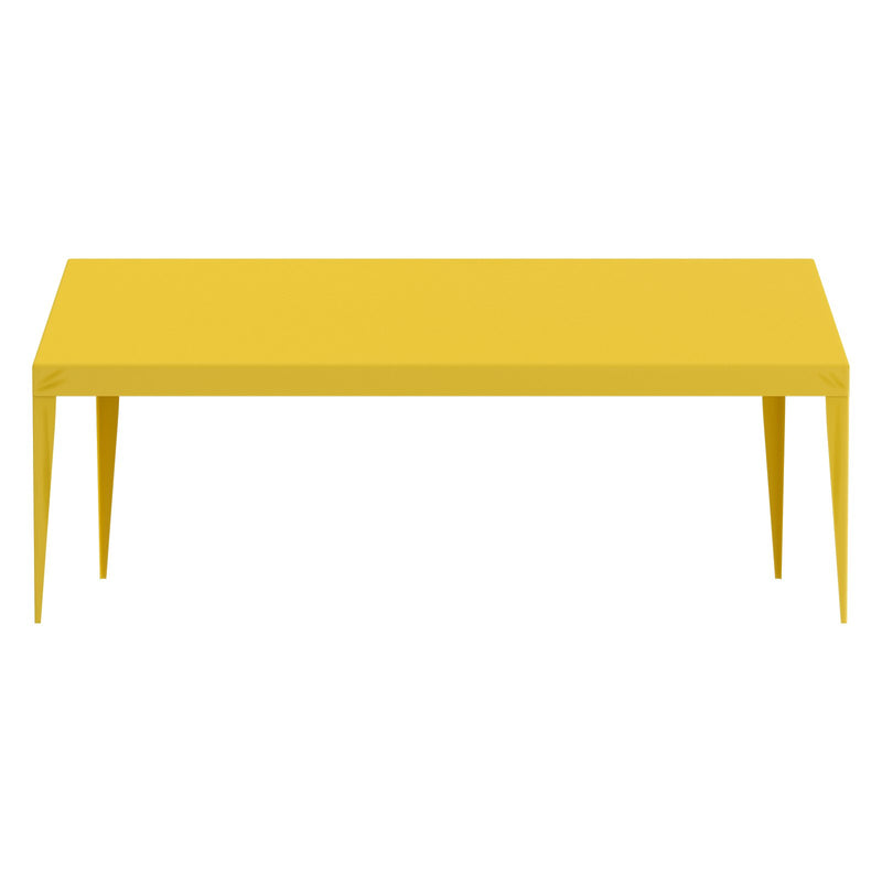 Навес VEVOR 3,05 × 6,10 м, водонепроницаемый, с УФ-защитой, с резиновыми зажимами, бежевый - только навес (без каркаса)