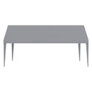 Маркизная ткань VEVOR 4,00 × 6,10 м, серая, водонепроницаемая, с УФ-защитой - только ткань (без каркаса)