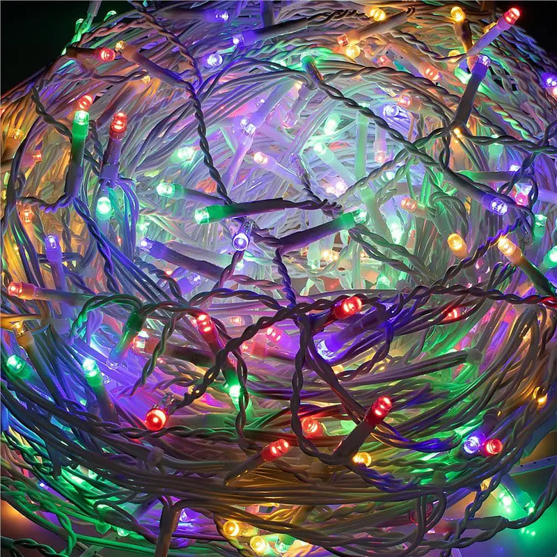 12m Icicles 300LED Colorful. Power supply 220-240 v, Power 4.5w