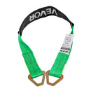 VEVOR riteņu fiksatora nostiprināšanas komplekts, ass tipa piekabes nostiprināšanas siksnas, transportlīdzekļu nostiprināšanas sistēma ar atsperu āķiem, darba slodze 1512 kg, pārrāvuma izturība 4540 kg, paredzēta ATV, UTV un piekabēm