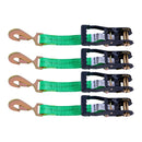 VEVOR riteņu fiksatora nostiprināšanas komplekts, ass tipa piekabes nostiprināšanas siksnas, transportlīdzekļu nostiprināšanas sistēma ar atsperu āķiem, darba slodze 1512 kg, pārrāvuma izturība 4540 kg, paredzēta ATV, UTV un piekabēm