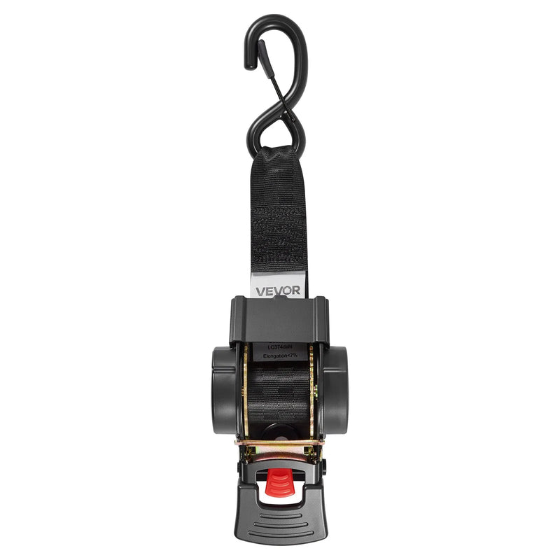 VEVOR riteņa fiksācijas nostiprināšanas komplekts, fiksēta tipa piekabes nostiprināšanas siksnas ar S veida āķiem, pārrāvuma slodze 748 kg, darba slodze 250 kg, piemērots motocikliem, laivām, sniega motocikliem un piekabēm