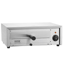 VEVOR elektriskā picas krāsns 30,4 cm, 1500W, temperatūras diapazons 50–350°C, noņemams drupatu paliktnis