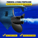 Piekarināmais propellers, OEM 3817469 aizvietotājs, 3 lāpstiņas, 36,2 x 53,3 cm, alumīnija, savietojams ar Volvo Penta SX piedziņu, 19 zobi, labās puses rotācija