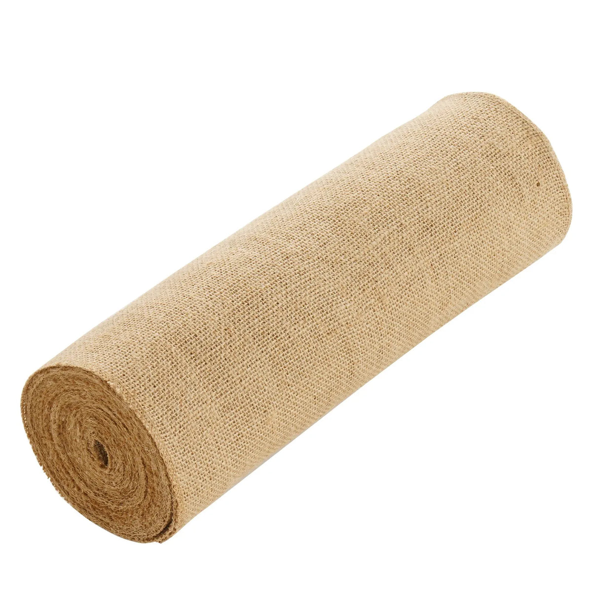 VEVOR džutas auduma rullis, 35,6 cm x 9,14 m un 50 x 50 augsta blīvuma plats dabīgās džutas auduma rullis, džutas audums koku aptīšanai, dekorēšanai, rokdarbiem, kāzām, dārzkopībai, augu un koku ziemas aizsardzībai