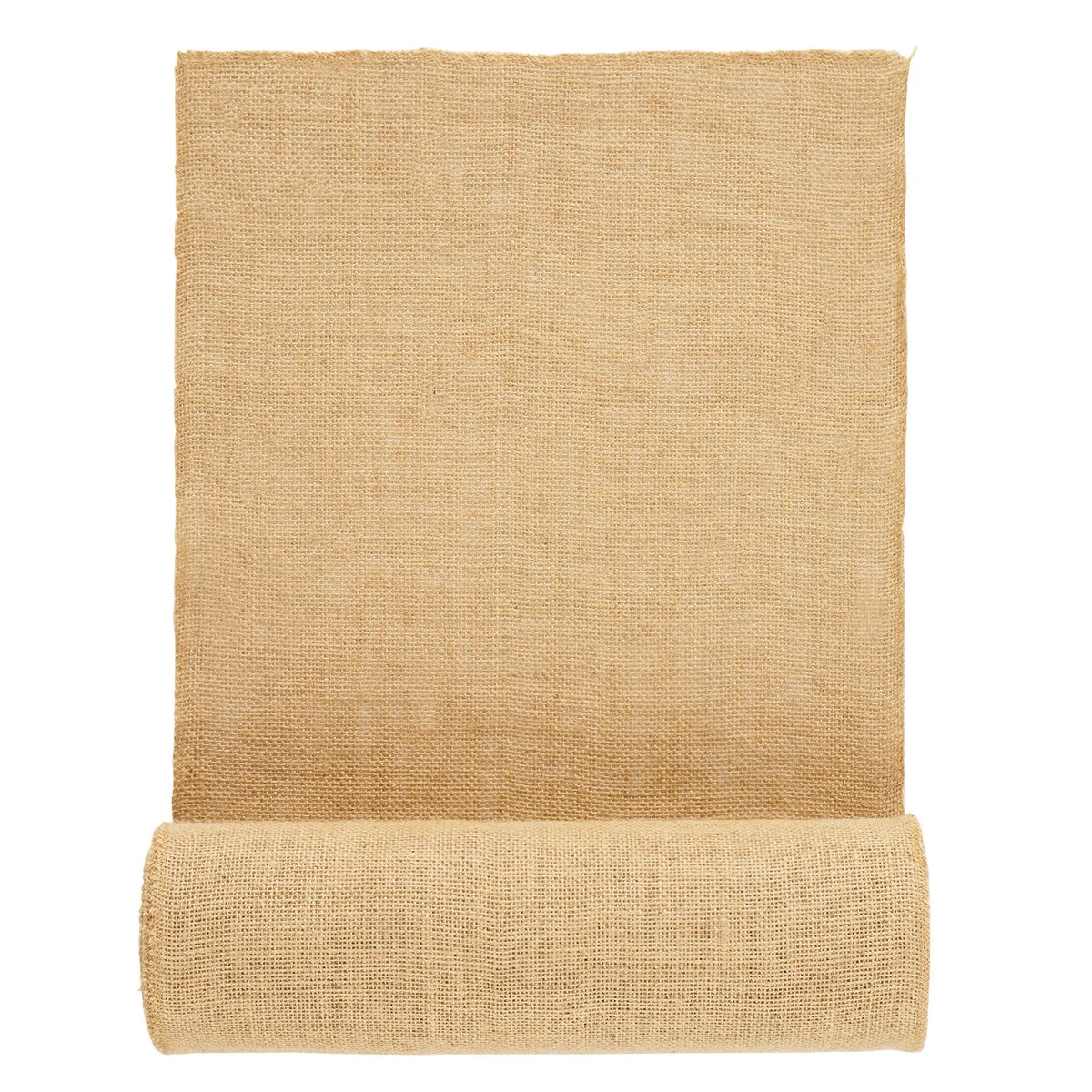 VEVOR džutas auduma rullis, 35,6 cm x 9,14 m un 50 x 50 augsta blīvuma plats dabīgās džutas auduma rullis, džutas audums koku aptīšanai, dekorēšanai, rokdarbiem, kāzām, dārzkopībai, augu un koku ziemas aizsardzībai